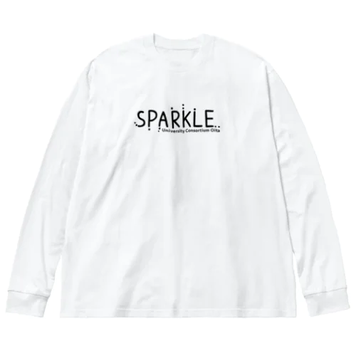 SPARKLE-ドロップス ビッグシルエットロングスリーブTシャツ