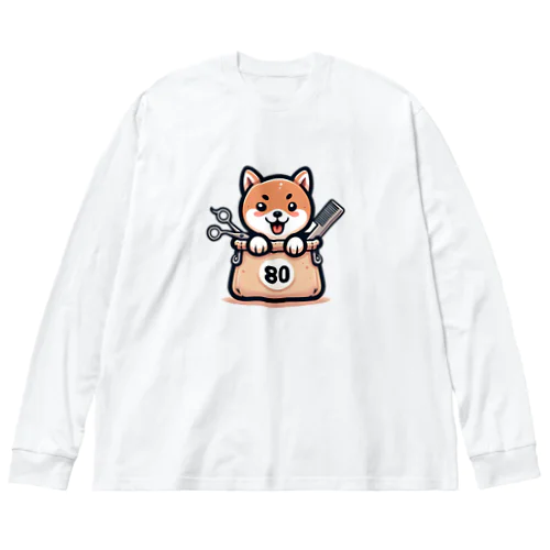 80マスコットキャラ Big Long Sleeve T-Shirt