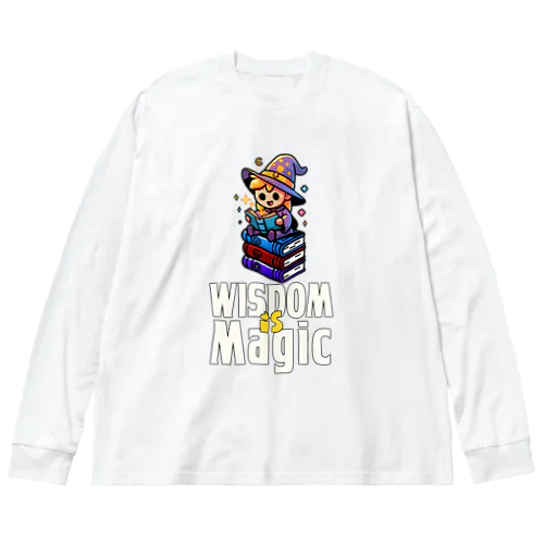 知恵は魔法の魔女 Big Long Sleeve T-Shirt