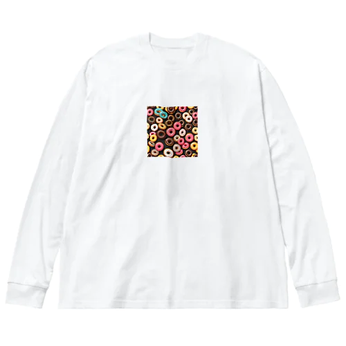 ド-ナツ ビッグシルエットロングスリーブTシャツ