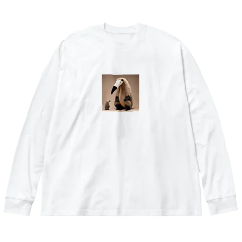 ぬいぐるみオオアリクイ Big Long Sleeve T-Shirt