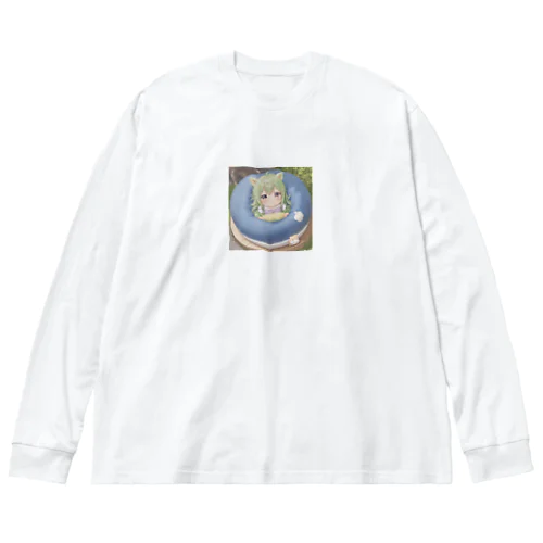 うるうるな眼の可愛い女の子 Big Long Sleeve T-Shirt