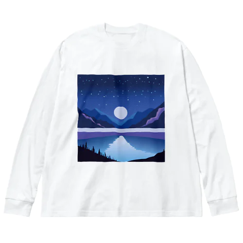 Midnight Lake Big Long Sleeve T-Shirt