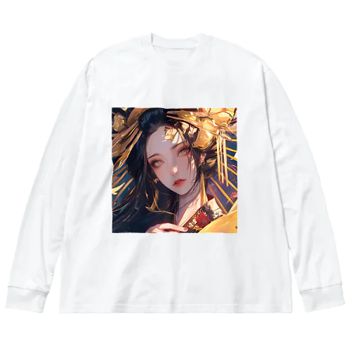 星空を彩る夜の姫　Marsa 106 Big Long Sleeve T-Shirt