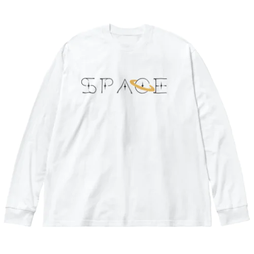 SPACE Big Long Sleeve T-Shirt