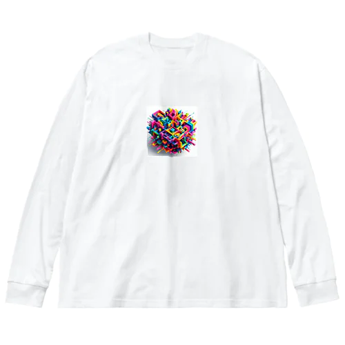 立体 Big Long Sleeve T-Shirt