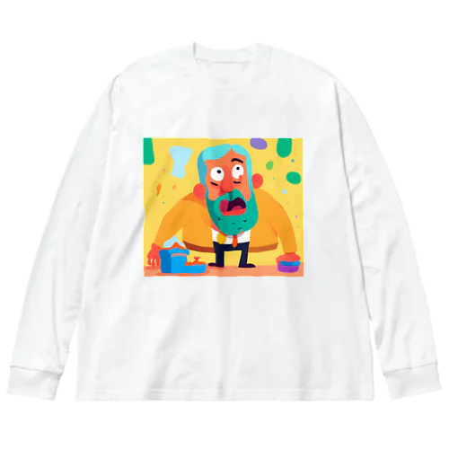 気配りができる男 Big Long Sleeve T-Shirt