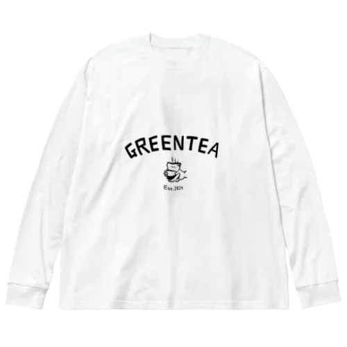 GREENTEA UNIVERSITY（B） Big Long Sleeve T-Shirt