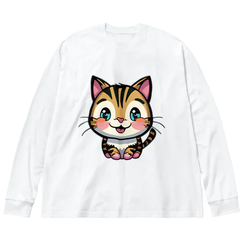 トラ子猫 Big Long Sleeve T-Shirt