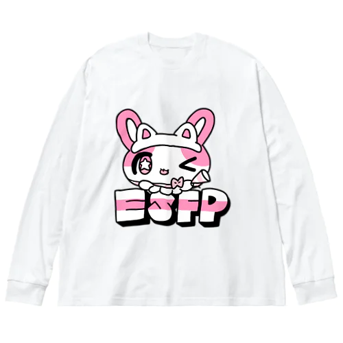 16性格タコちゃんず ESFP ビッグシルエットロングスリーブTシャツ