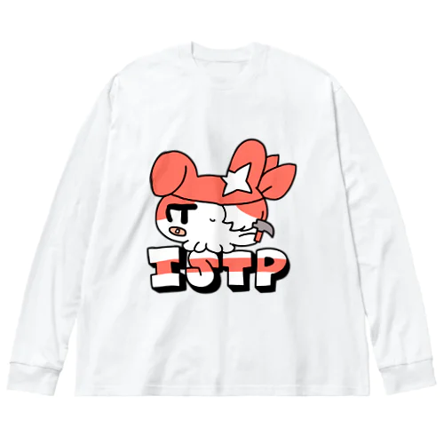 16性格タコちゃんず ISTP ビッグシルエットロングスリーブTシャツ