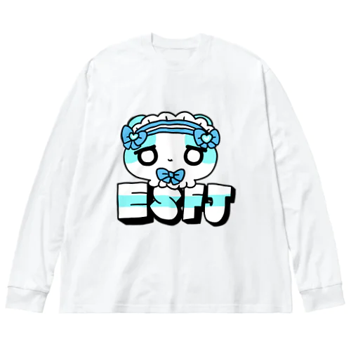 16性格タコちゃんず ESFJ ビッグシルエットロングスリーブTシャツ