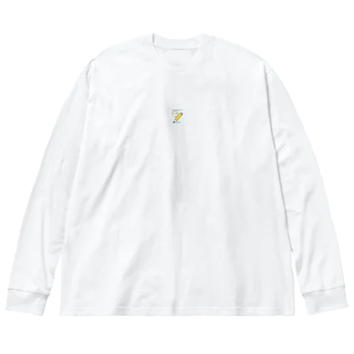 日常を彩る文房具スタンプ！ Big Long Sleeve T-Shirt