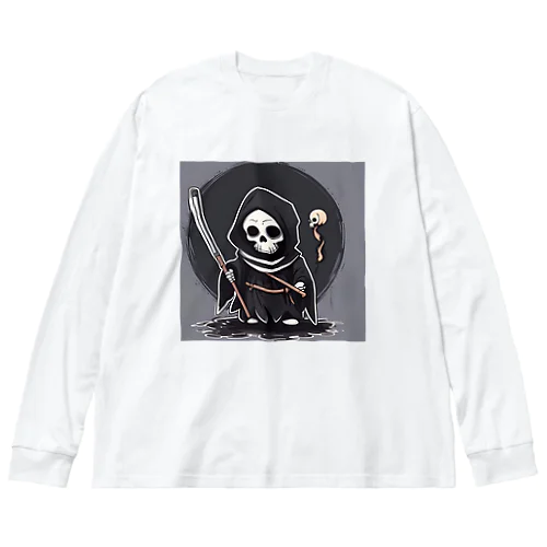 かわいい　死神さん Big Long Sleeve T-Shirt