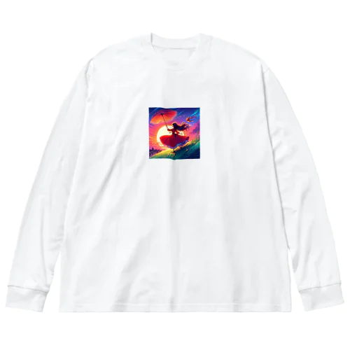 傘の意味 Big Long Sleeve T-Shirt