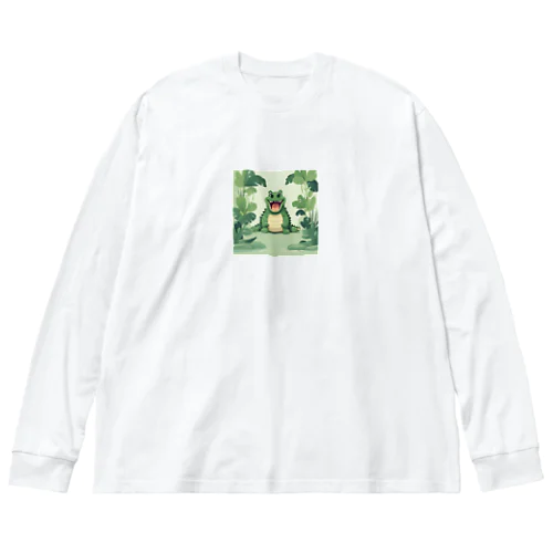 ワニワニ Big Long Sleeve T-Shirt