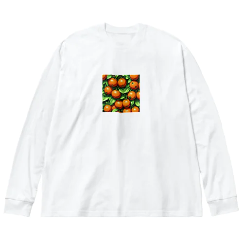 新鮮みかん Big Long Sleeve T-Shirt