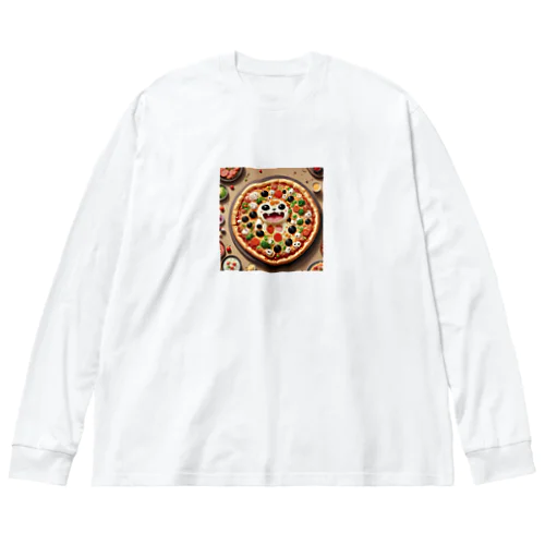 ピザ妖怪　ラザピー Big Long Sleeve T-Shirt