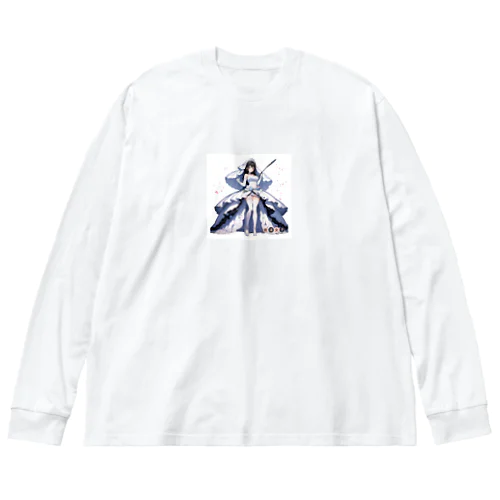 戦場女子 Big Long Sleeve T-Shirt