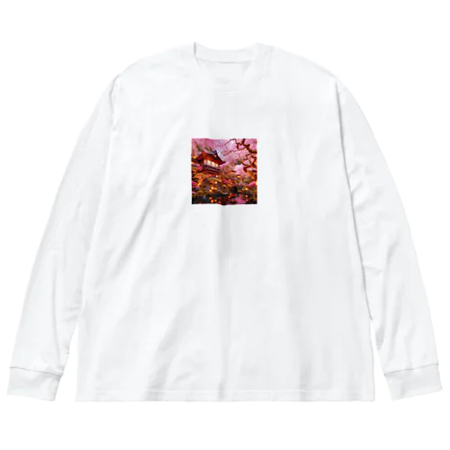 癒しの風景 Big Long Sleeve T-Shirt