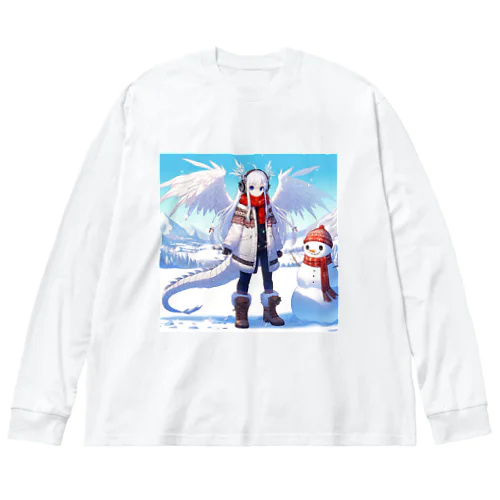 氷のドラゴン（Ice Dragons） Big Long Sleeve T-Shirt