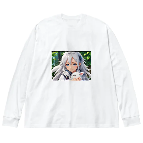 だっこされる神様 Big Long Sleeve T-Shirt