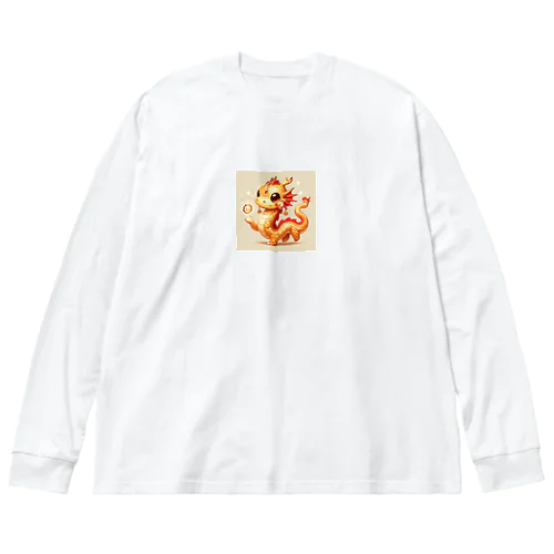 金龍八角象徴 ビッグシルエットロングスリーブTシャツ