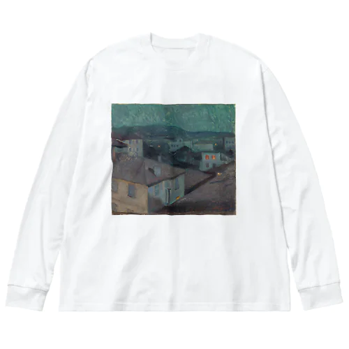 ニースの夜 Big Long Sleeve T-Shirt