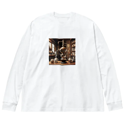 サイフォン式コーヒーメーカー妖怪　メチャスタ Big Long Sleeve T-Shirt