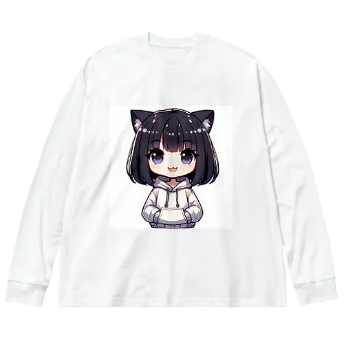 冷静なミュウ Big Long Sleeve T-Shirt