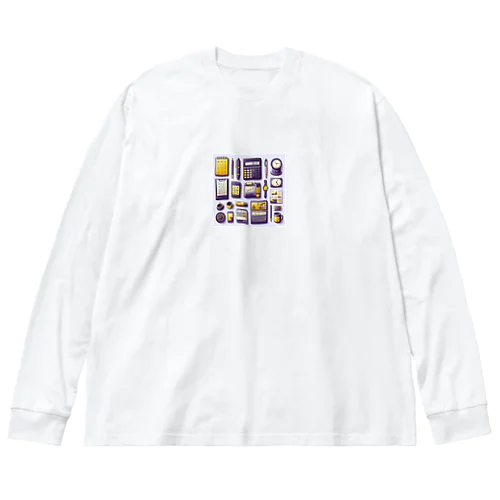 仕事を楽しくする一部必須アイテム Big Long Sleeve T-Shirt