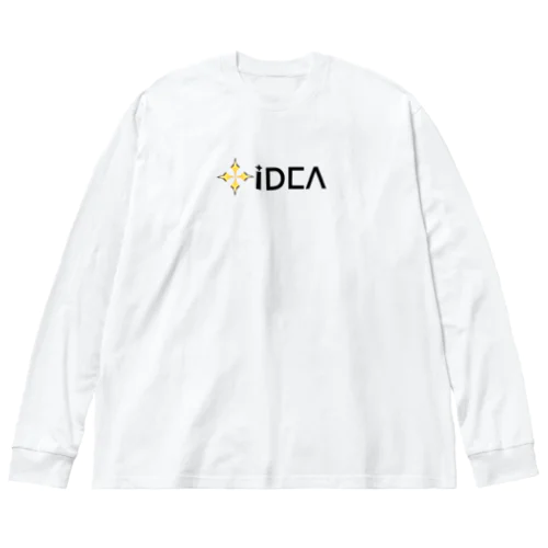 IDEA ロゴ ビッグシルエットロングスリーブTシャツ