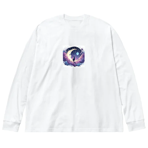 この仕草可愛い Big Long Sleeve T-Shirt