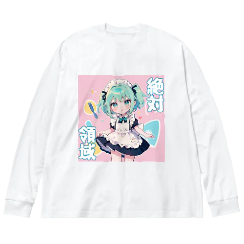 メイド娘コレクション ビッグシルエットロングスリーブTシャツ