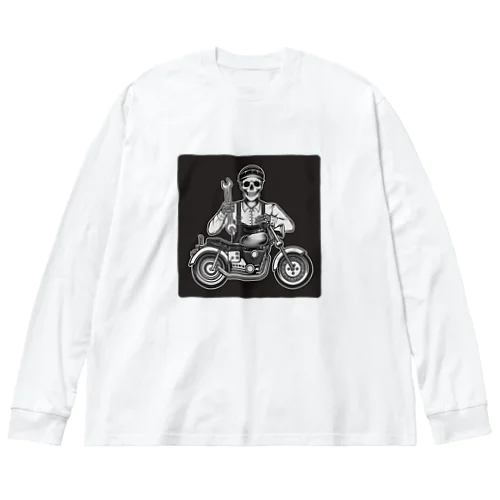 大丈夫　安心してツーリングに行けますよ Big Long Sleeve T-Shirt