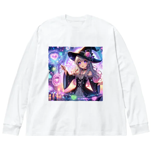 新鮮な魔法少女が、かわいらしさ全開で愛の力を解き放つ✨ Big Long Sleeve T-Shirt