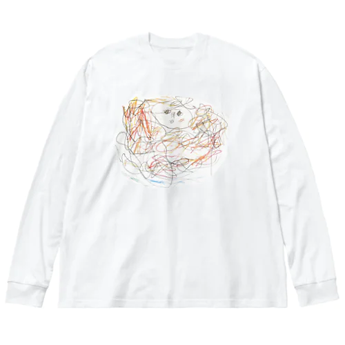 ねぷた絵 Big Long Sleeve T-Shirt