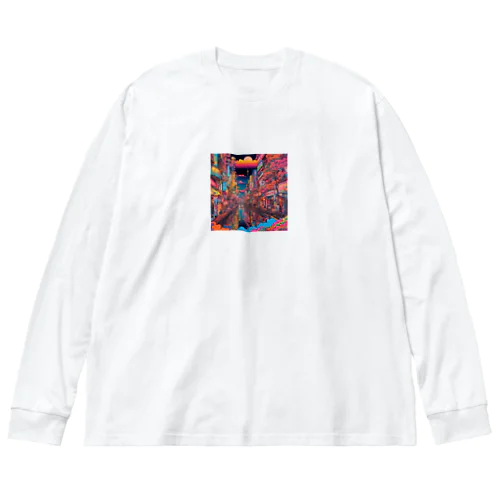 NIPPON 5 Big Long Sleeve T-Shirt