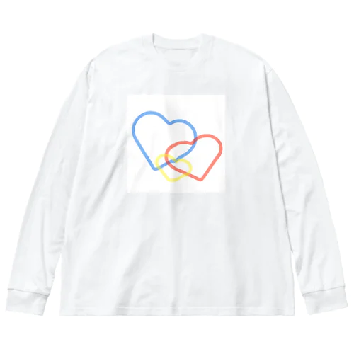 3ハート　あなたと私の未来 Big Long Sleeve T-Shirt