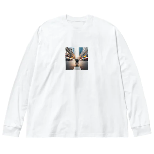 みちにパグ2 Big Long Sleeve T-Shirt