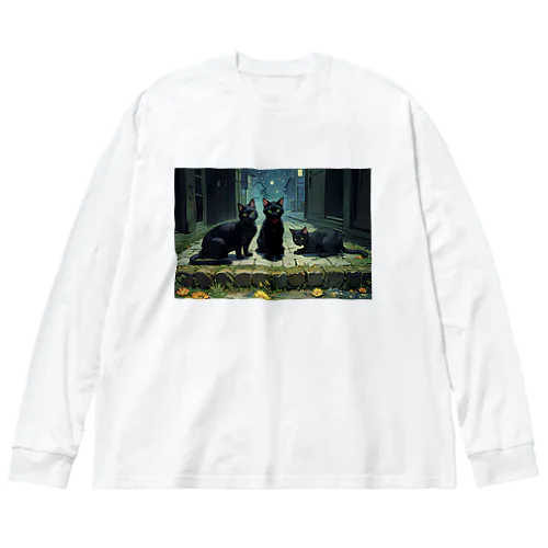 黒の三頭政治 Big Long Sleeve T-Shirt