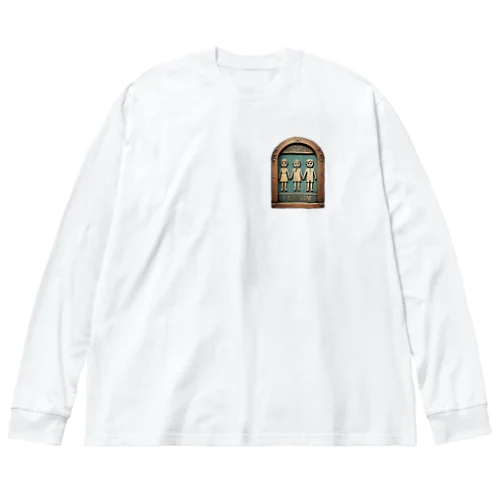 トイレマーク妖怪　ドレダーズ Big Long Sleeve T-Shirt