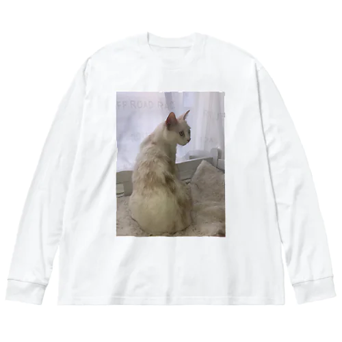 後ろ美猫MILU🐾 Big Long Sleeve T-Shirt