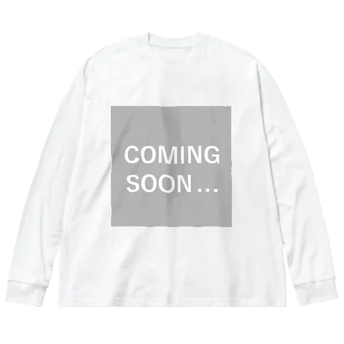 COMING SOON 近日公開カミングスーン ビッグシルエットロングスリーブTシャツ