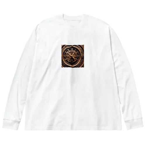 機械式時計 Big Long Sleeve T-Shirt