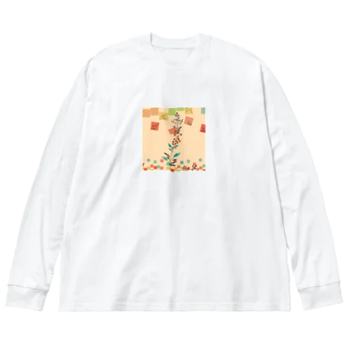 イラスト4 ビッグシルエットロングスリーブTシャツ