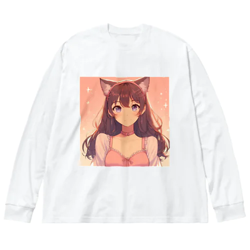 ねこニコばん Big Long Sleeve T-Shirt