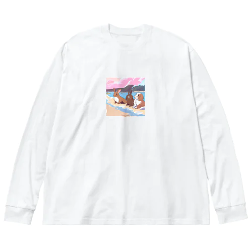 ビーチアニマル ビッグシルエットロングスリーブTシャツ