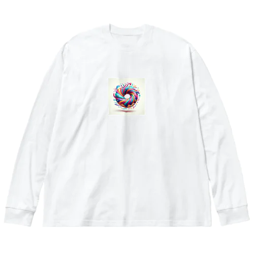 ふわふわのドーナツ Big Long Sleeve T-Shirt