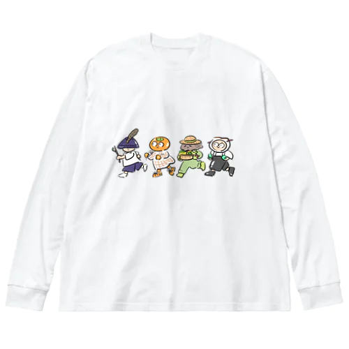 ダテのコ Big Long Sleeve T-Shirt